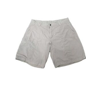 Koppen Men's‎ Hiking Shorts Size 38 Beige Herringbone Quick Dry Stretch Outdoor